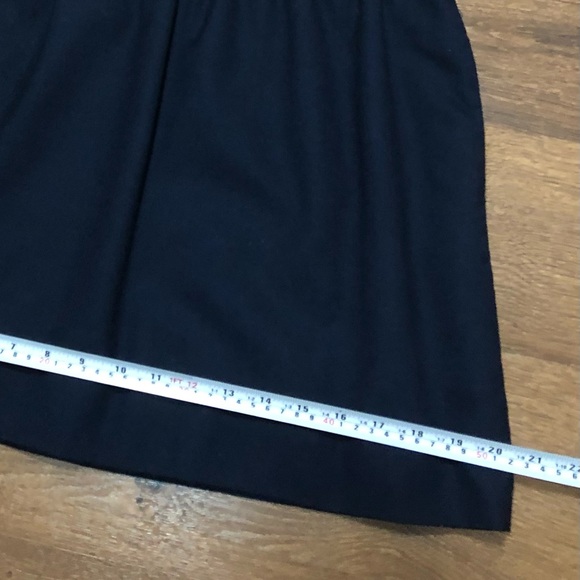 J Crew Navy Skirt - Picture 2 of 8